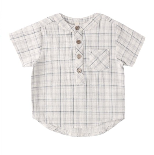 Blue Plaid Jaxson Shirt