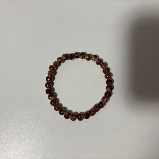 Brown Beaded Bracelet