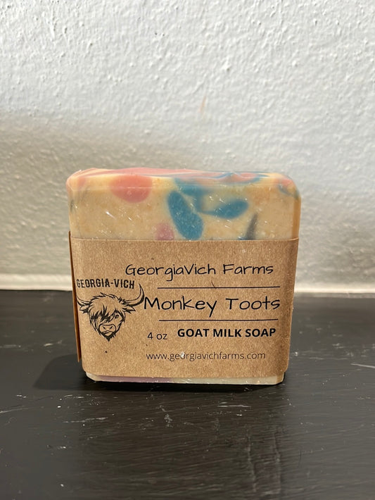 Monkey Toots Goat Milk Soap