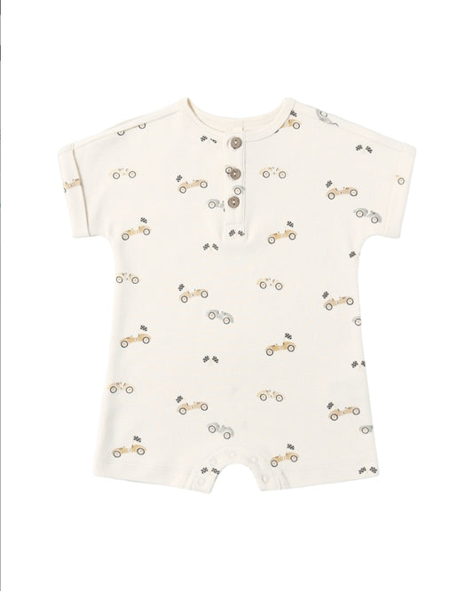Race Car Short Sleeve One-Piece