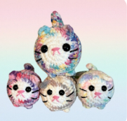 Tie-Dye Cats