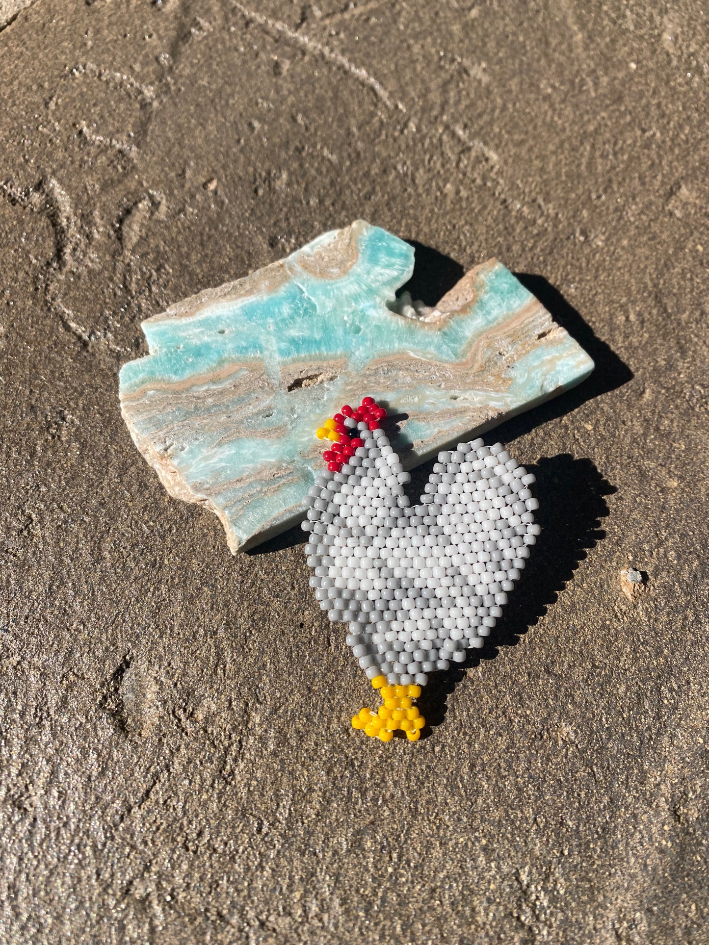 Chicken Brooch