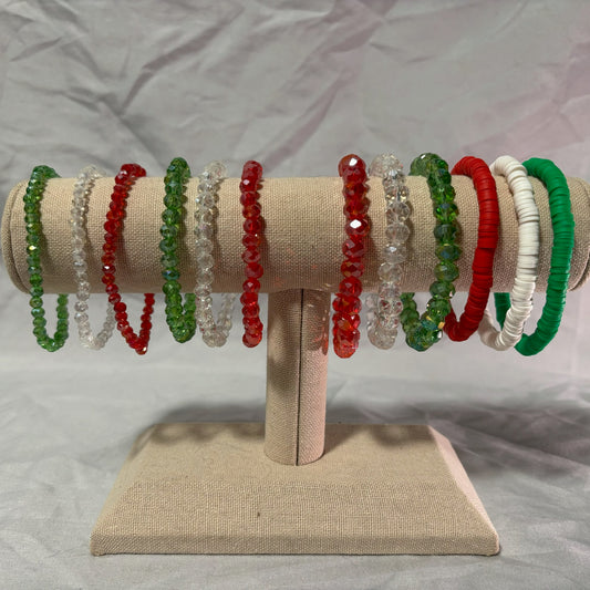 Christmas Bracelet Stacks