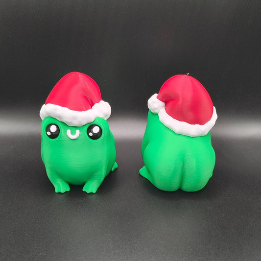 Christmas Butt Frog