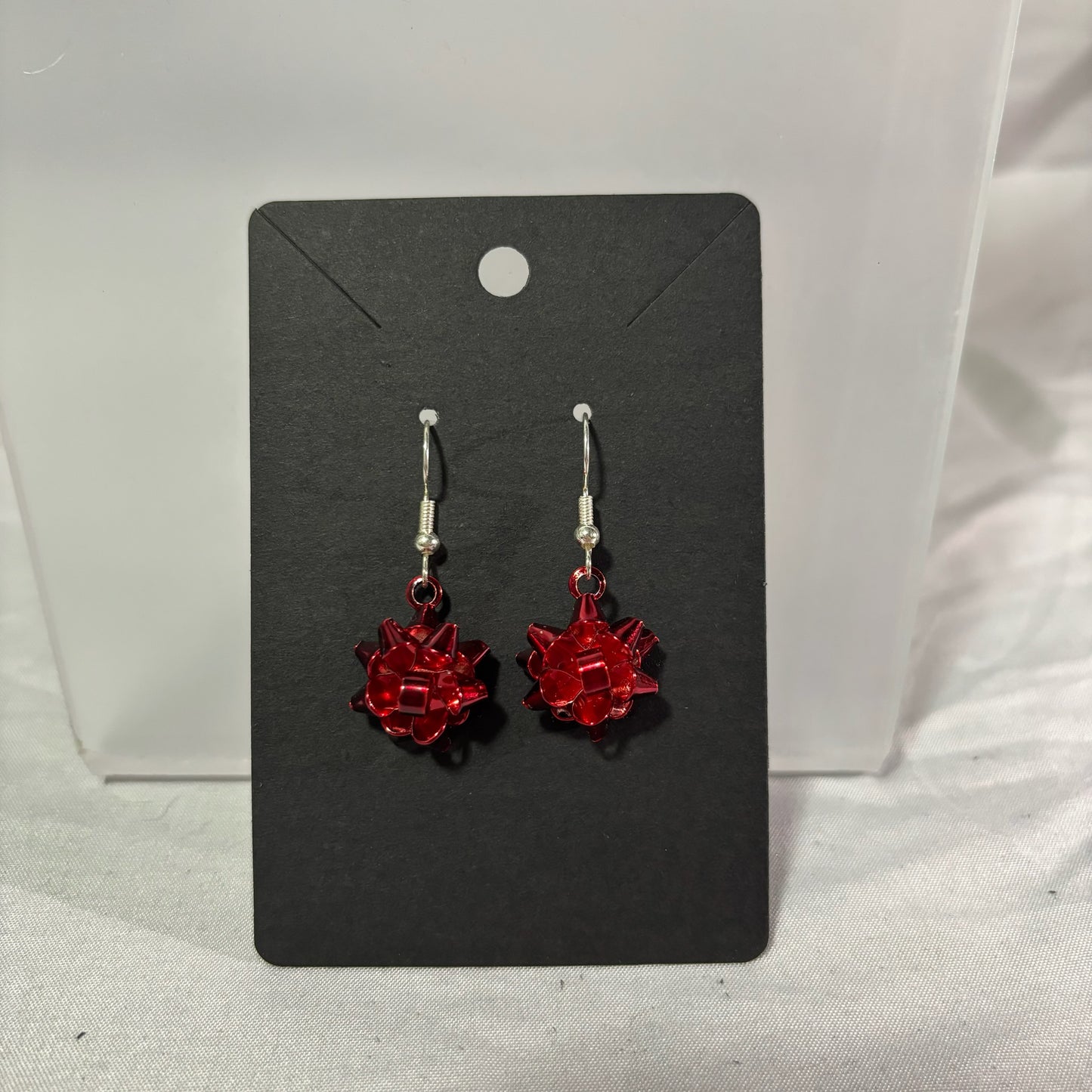 Christmas Bow Earrings