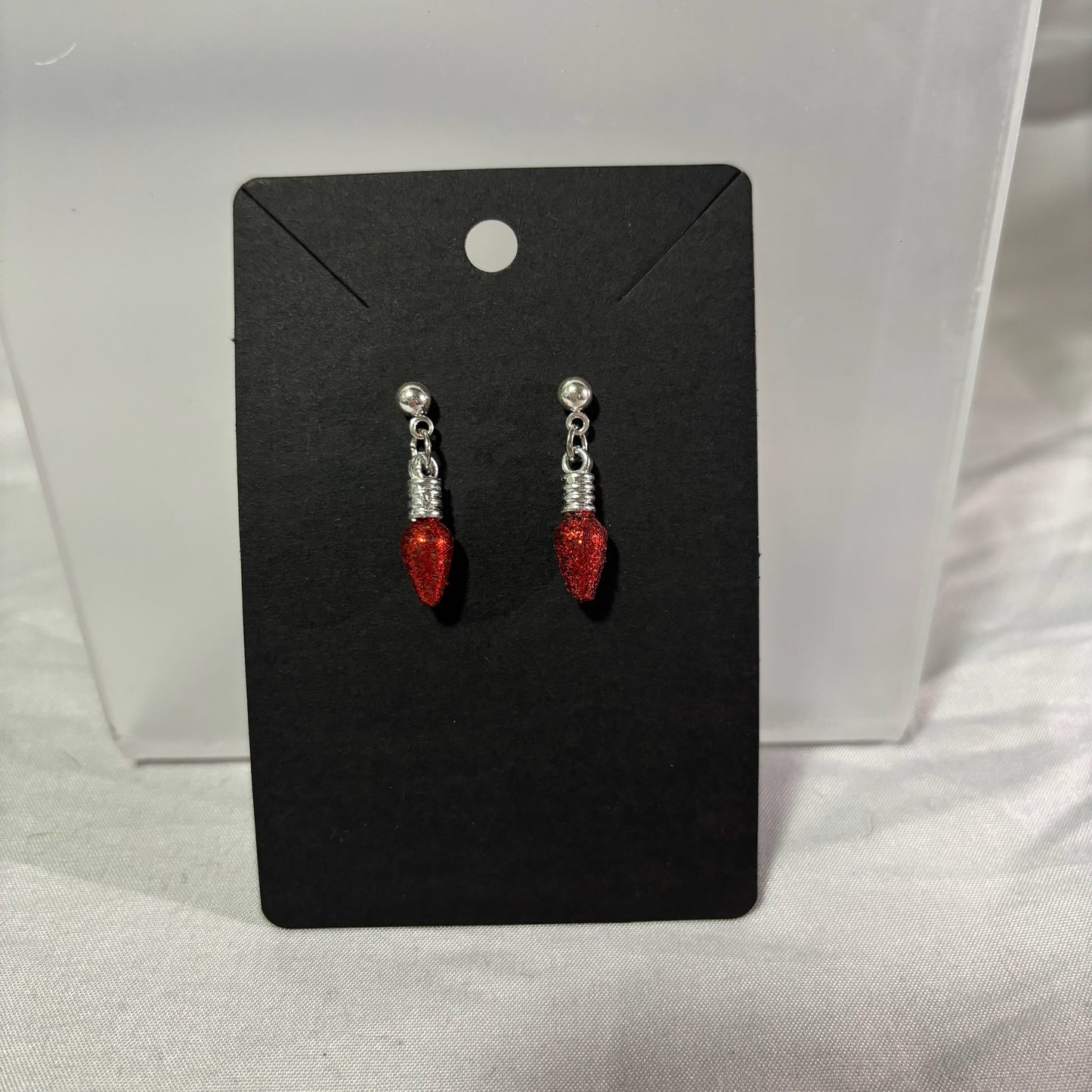 Christmas Light Earrings - Small