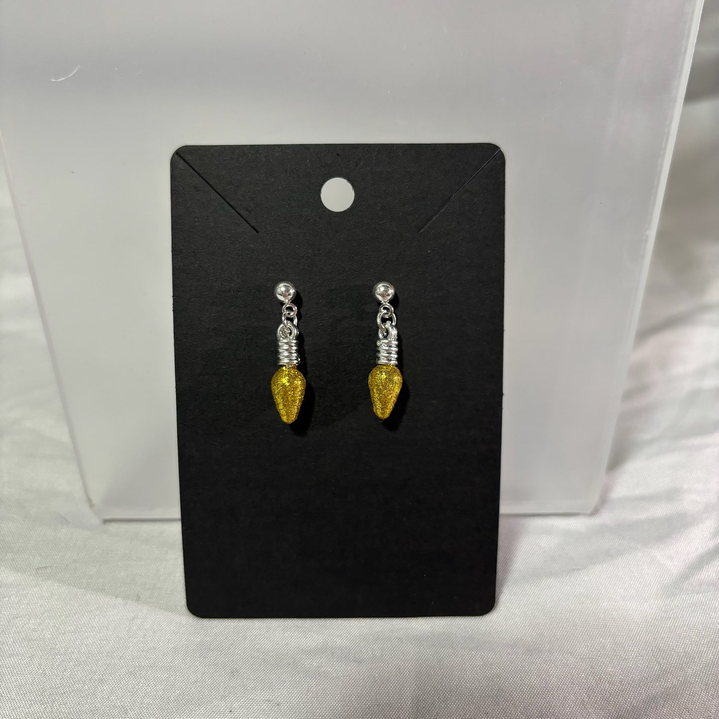 Christmas Light Earrings - Small