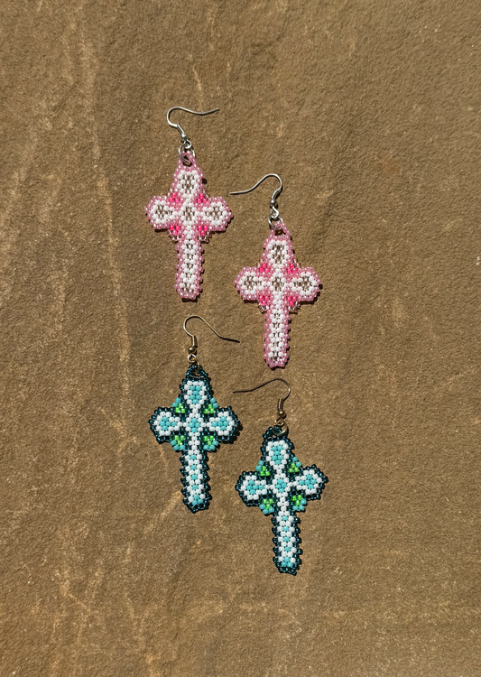 Cross Earrings