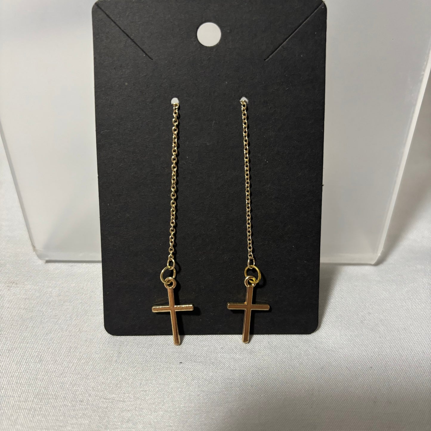 Cross Threaded Earrings