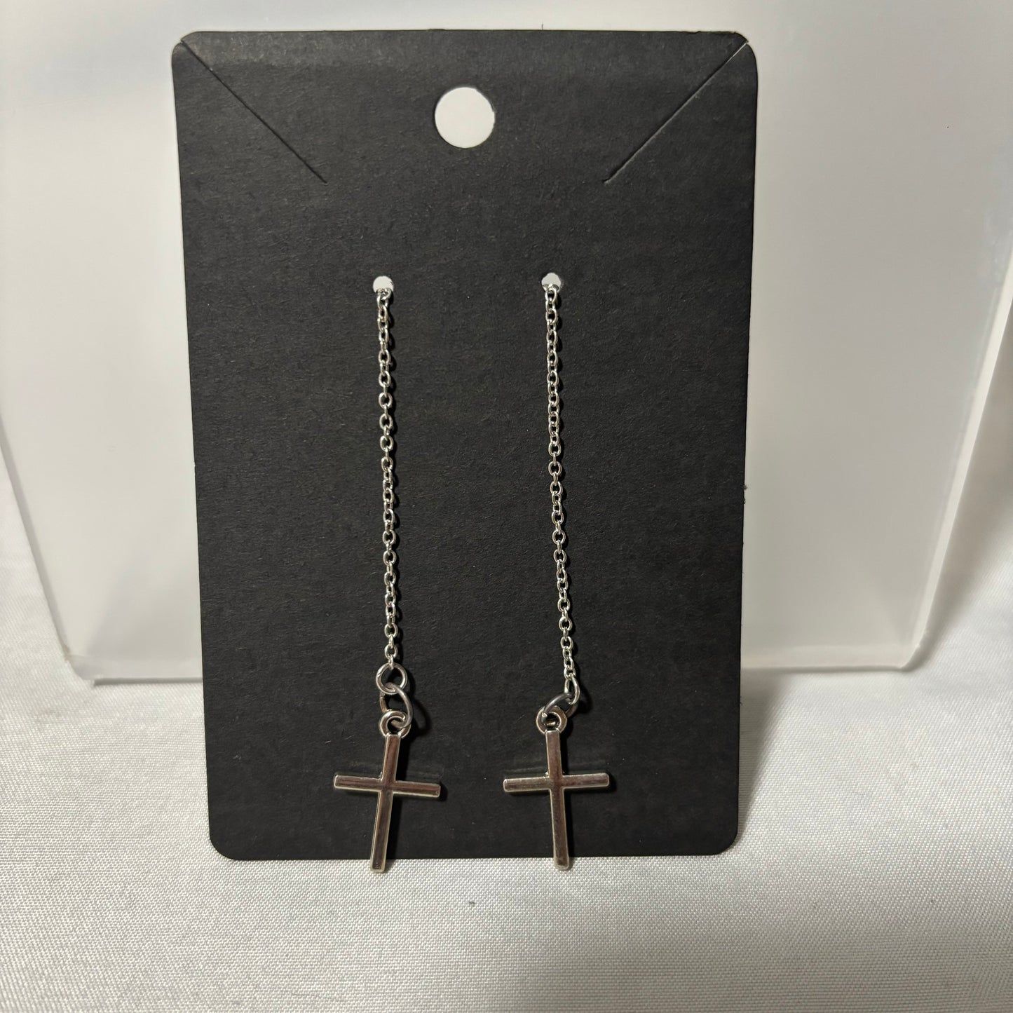 Cross Threaded Earrings