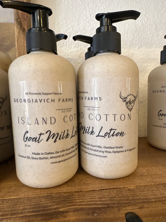 Island Cotton Goat Milk Lotion
