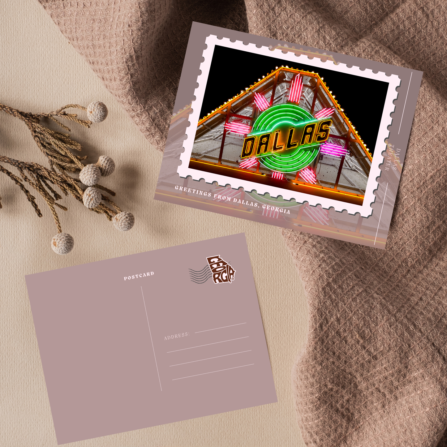Dallas Theater Postcard
