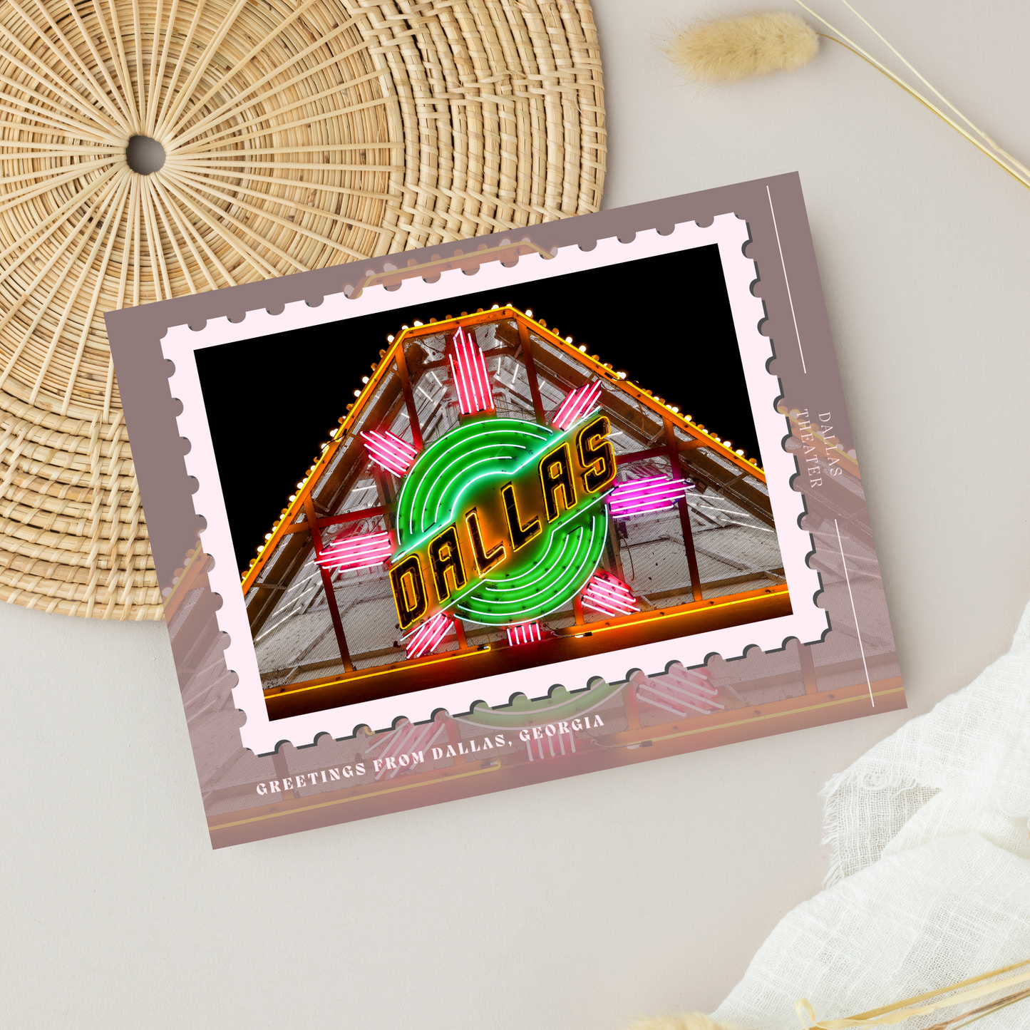 Dallas Theater Postcard