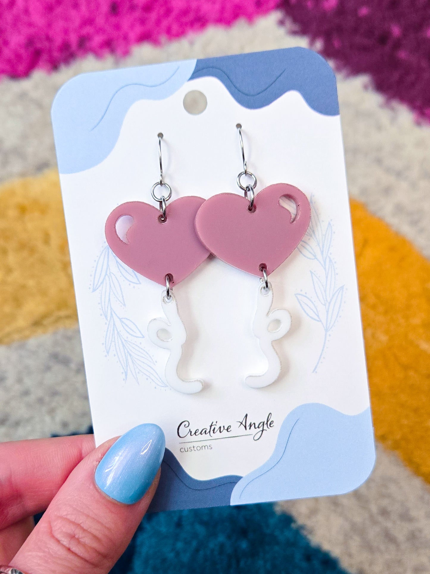 Balloon Heart Earrings
