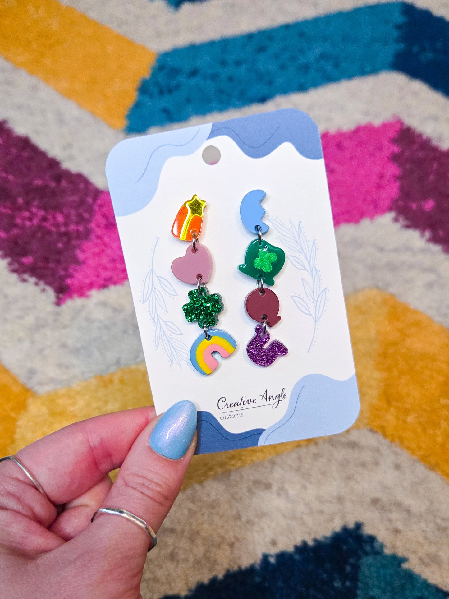 Lucky Charms Dangle Earrings