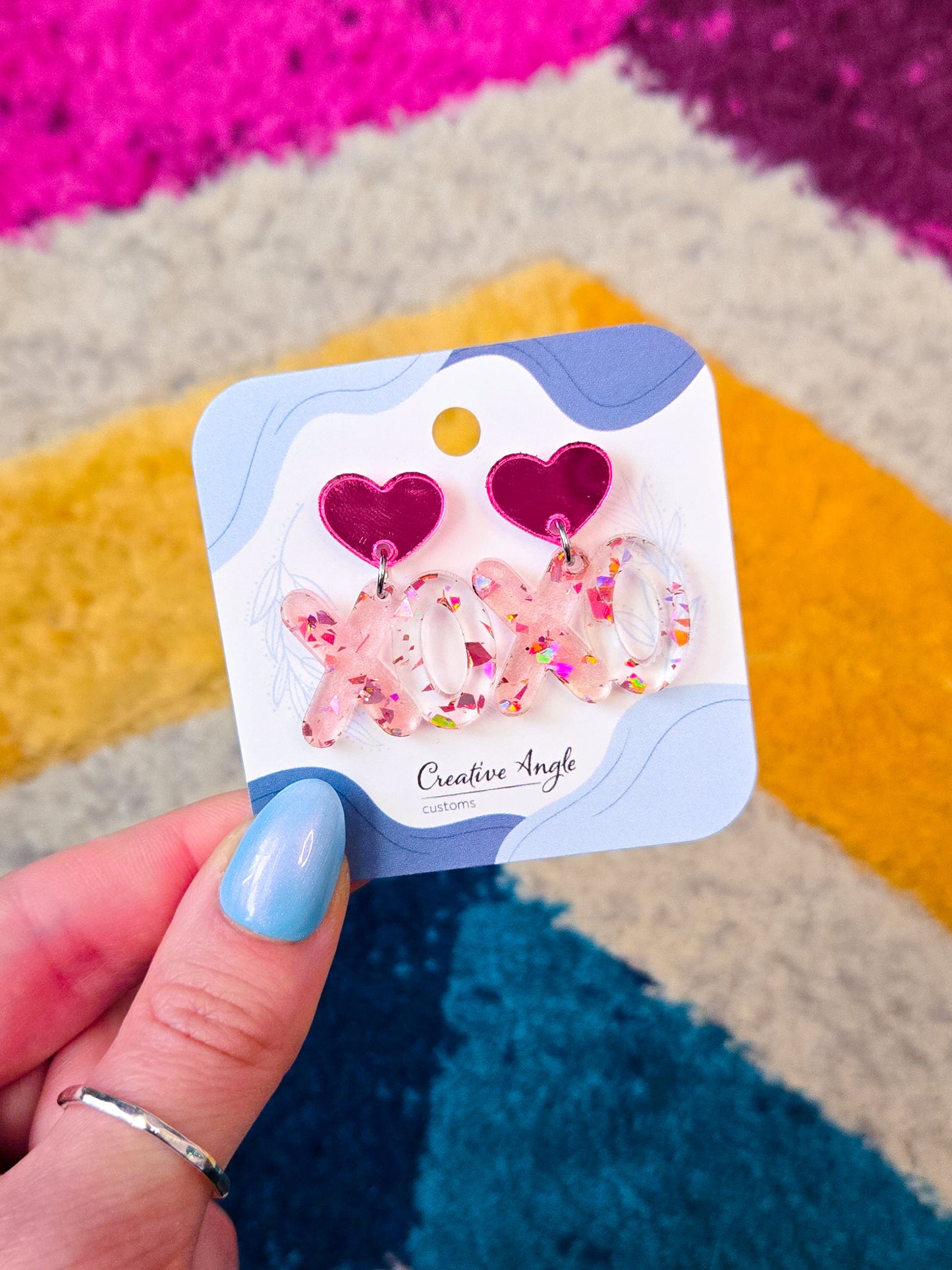 XOXO Dangle Earrings