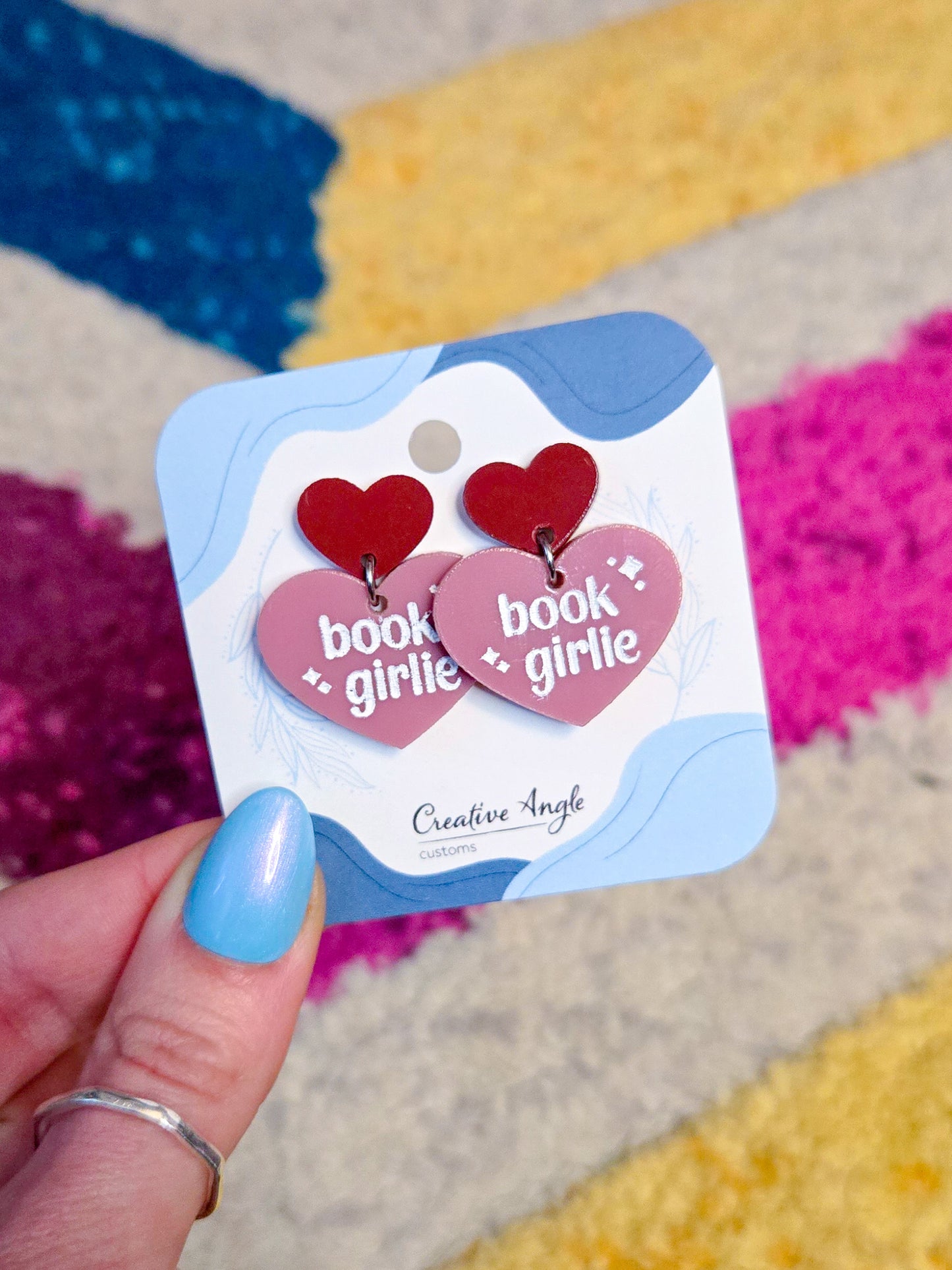Heart Double Earrings