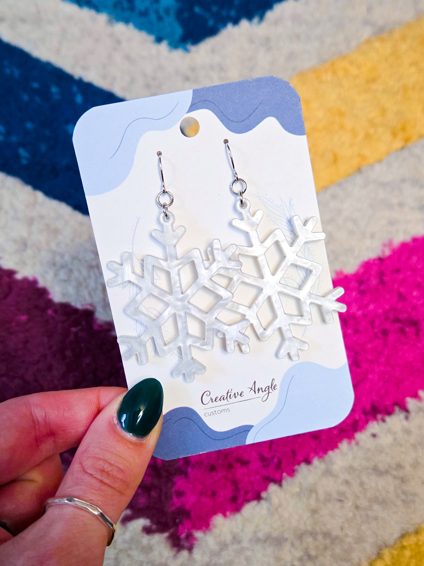 Snowflake Earrings