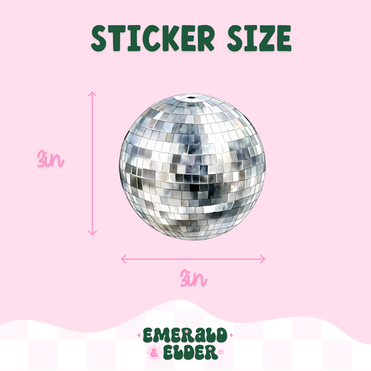 Disco Ball Sticker
