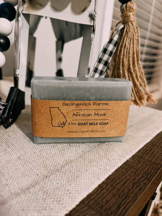 African Musk Goat Milk Soap