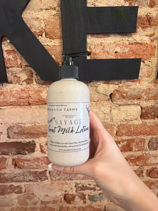 Straight Up Savage Goat Milk Lotion