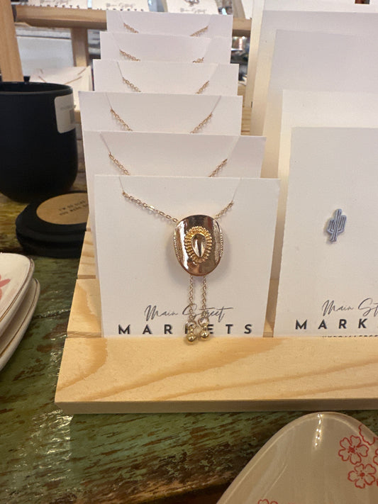 Cowboy Hat Necklace