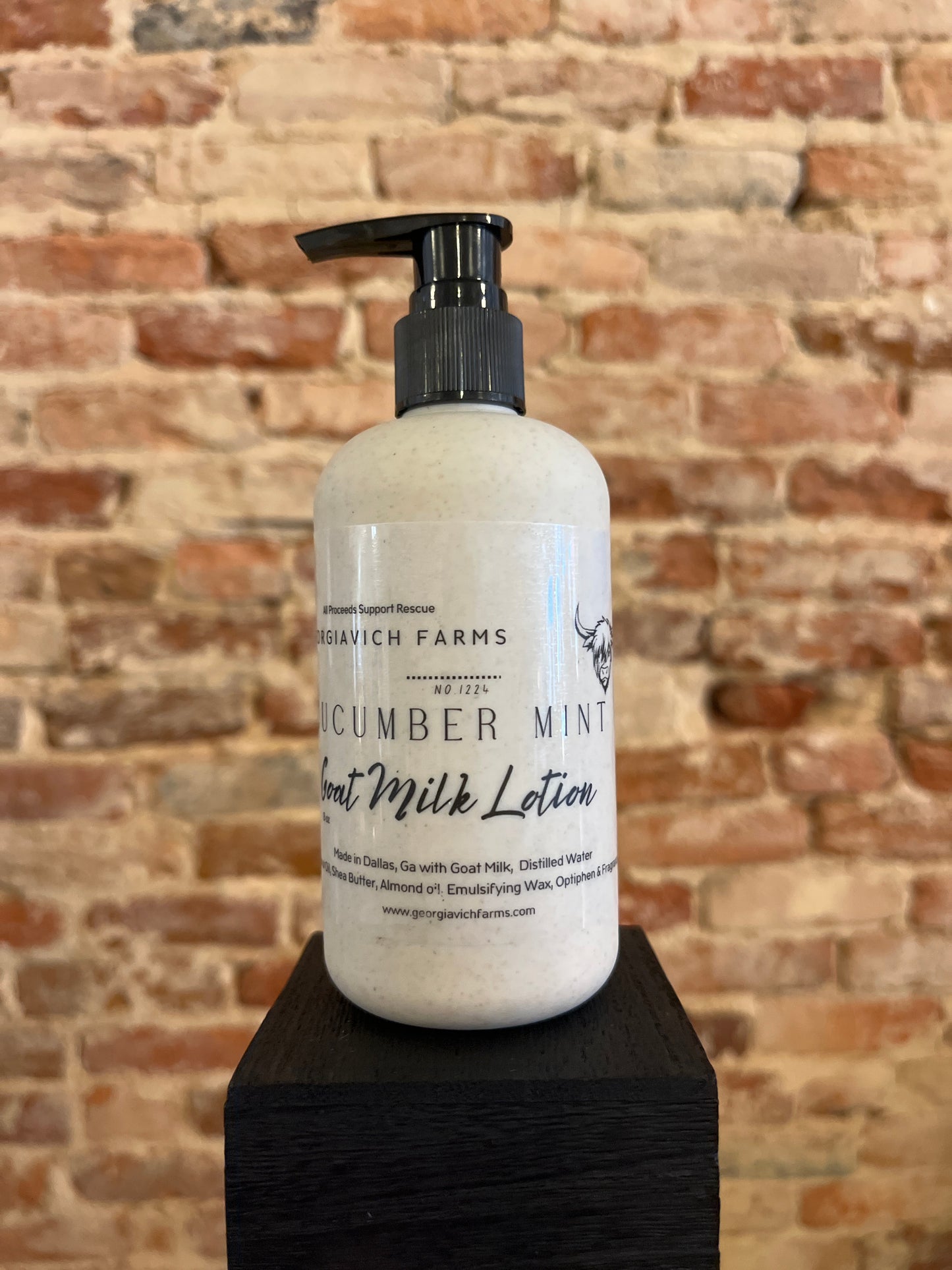 Cucumber Mint Goat Milk Lotion