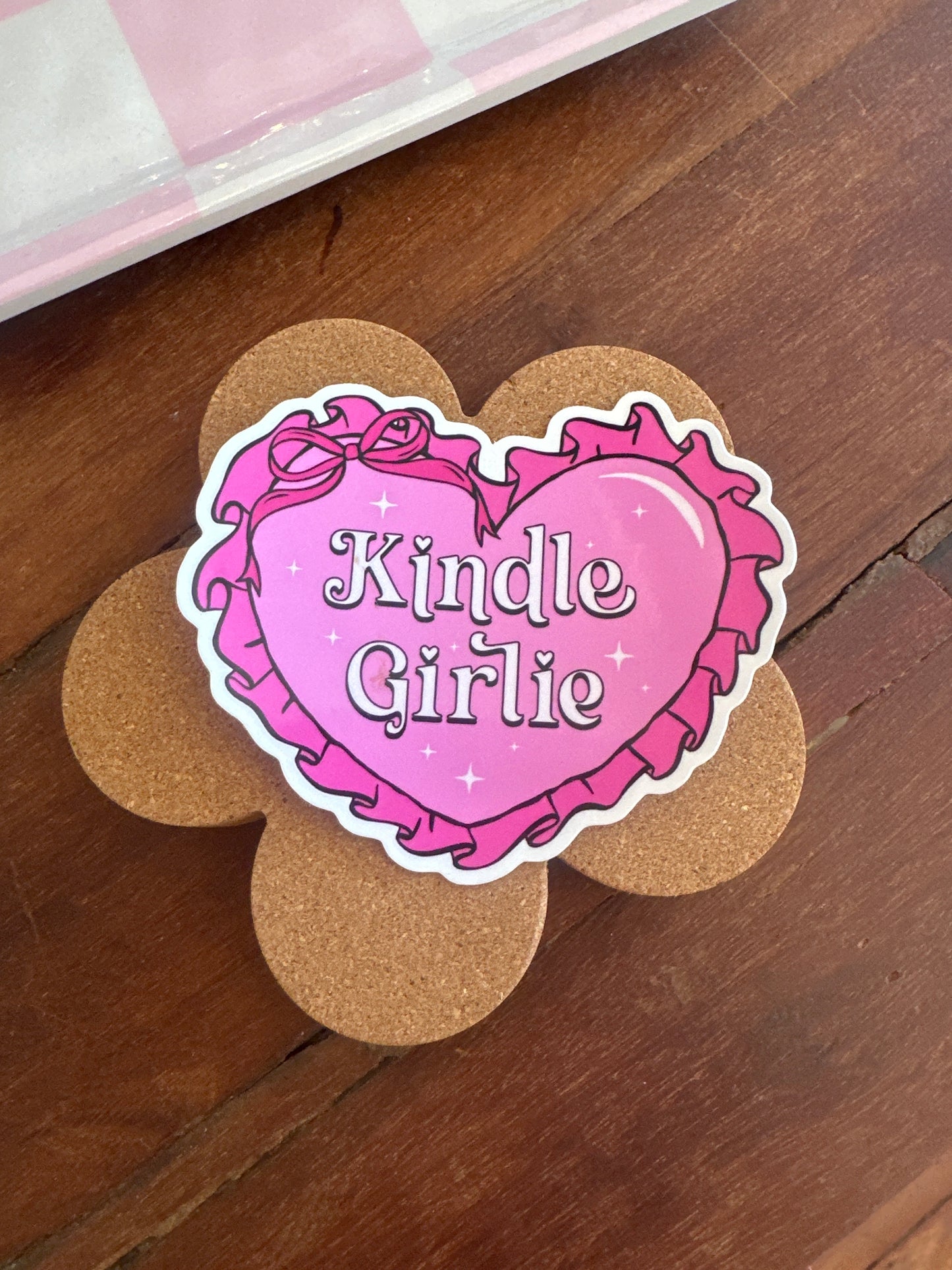 Kindle Girlie Water Resistant Sticker