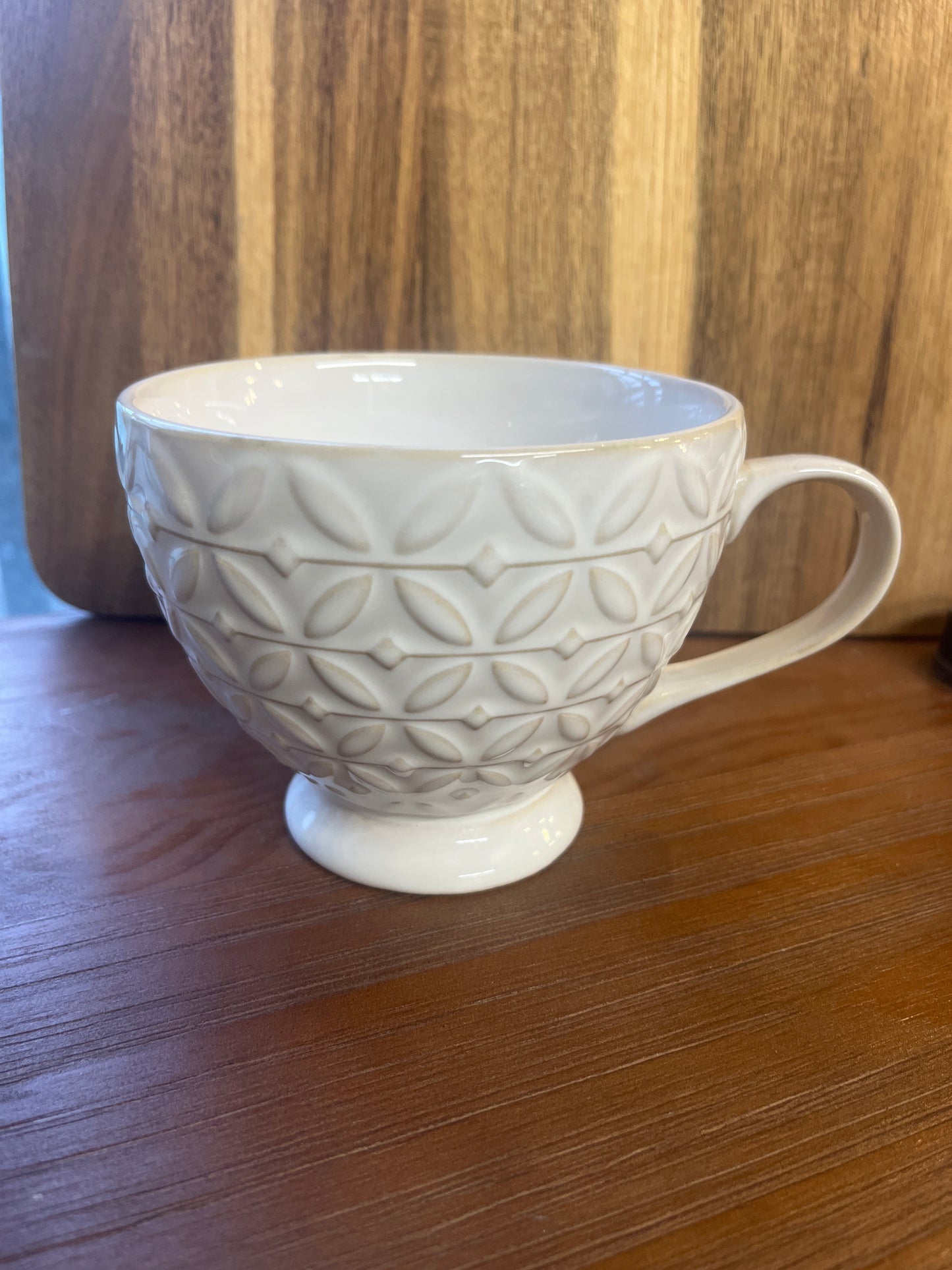 Neutral Tone Teacup Mug