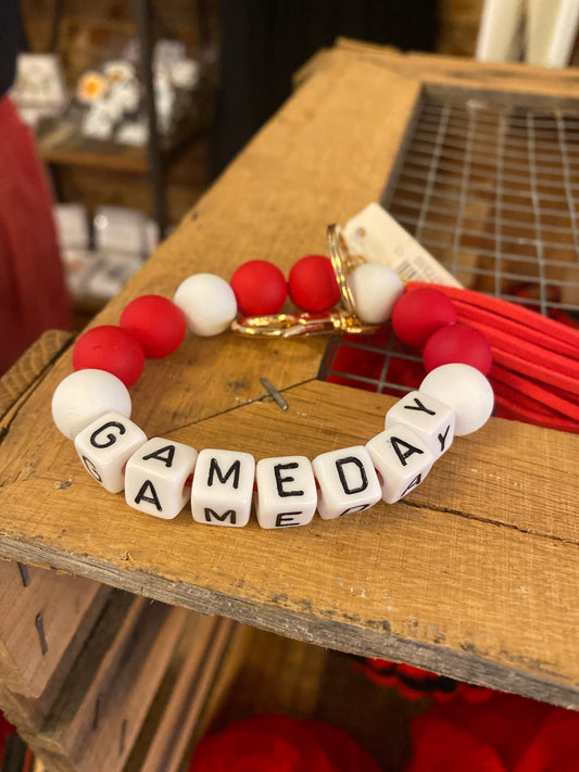 Game Day Key Chain Bracelet
