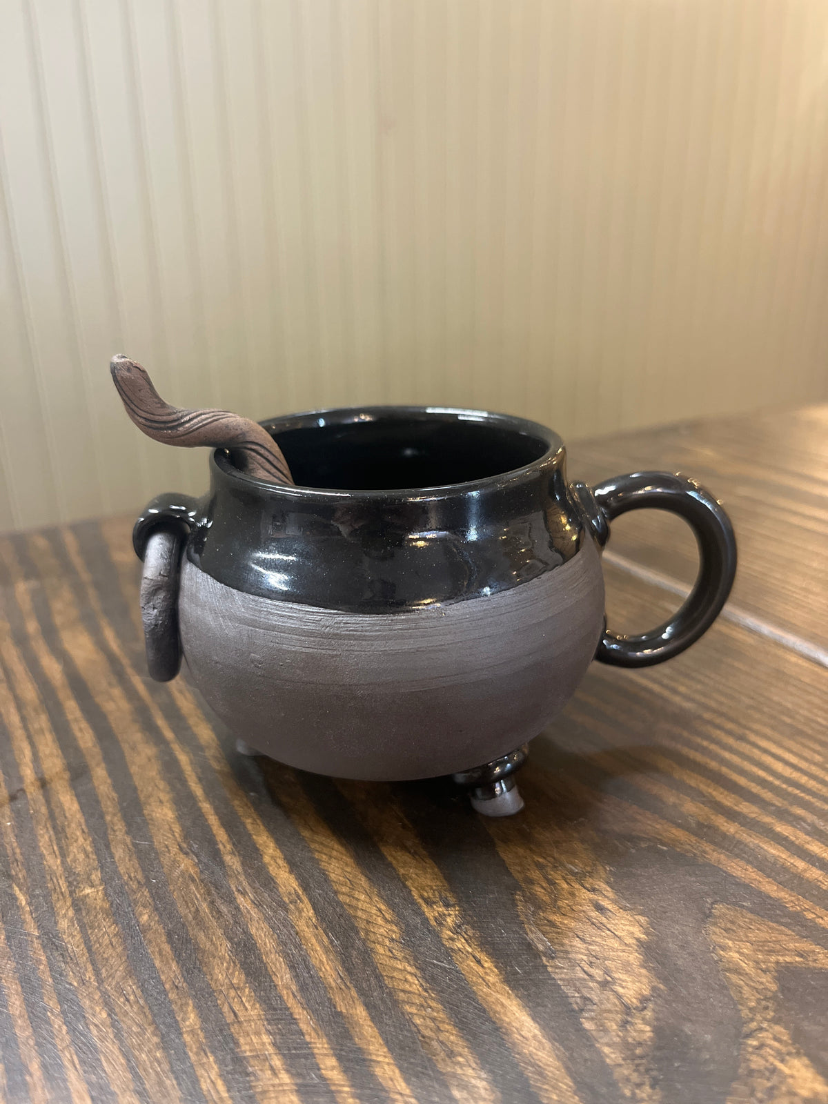 Cauldron with Spoon