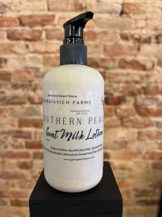 Southern Peach Goat Milk Lotion