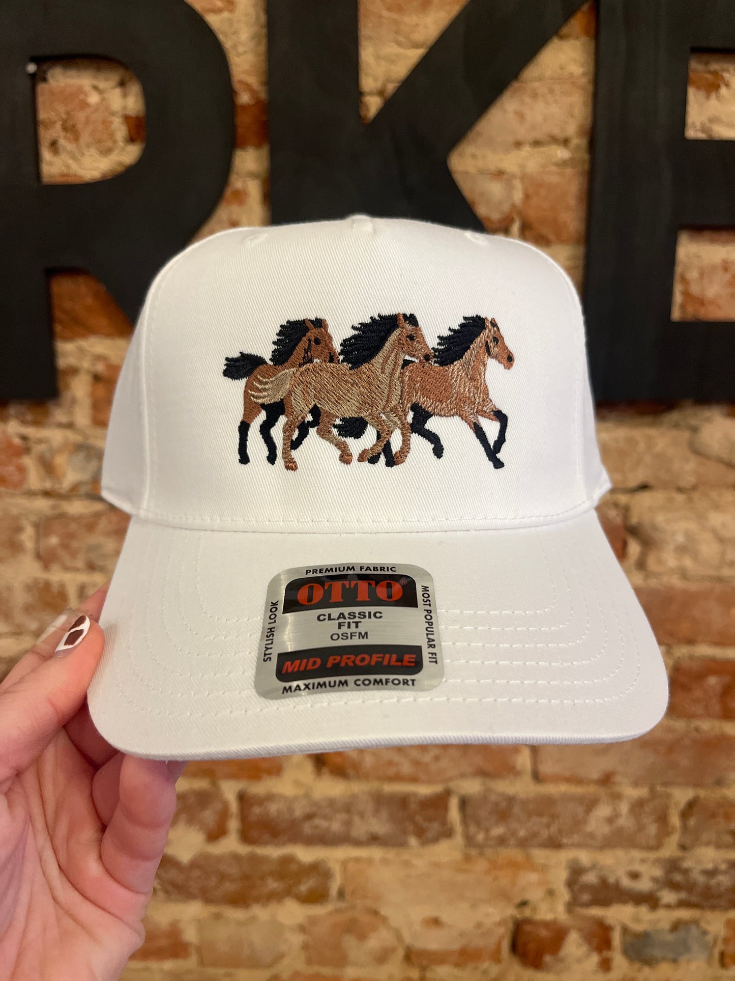 Horses Trucker Hat