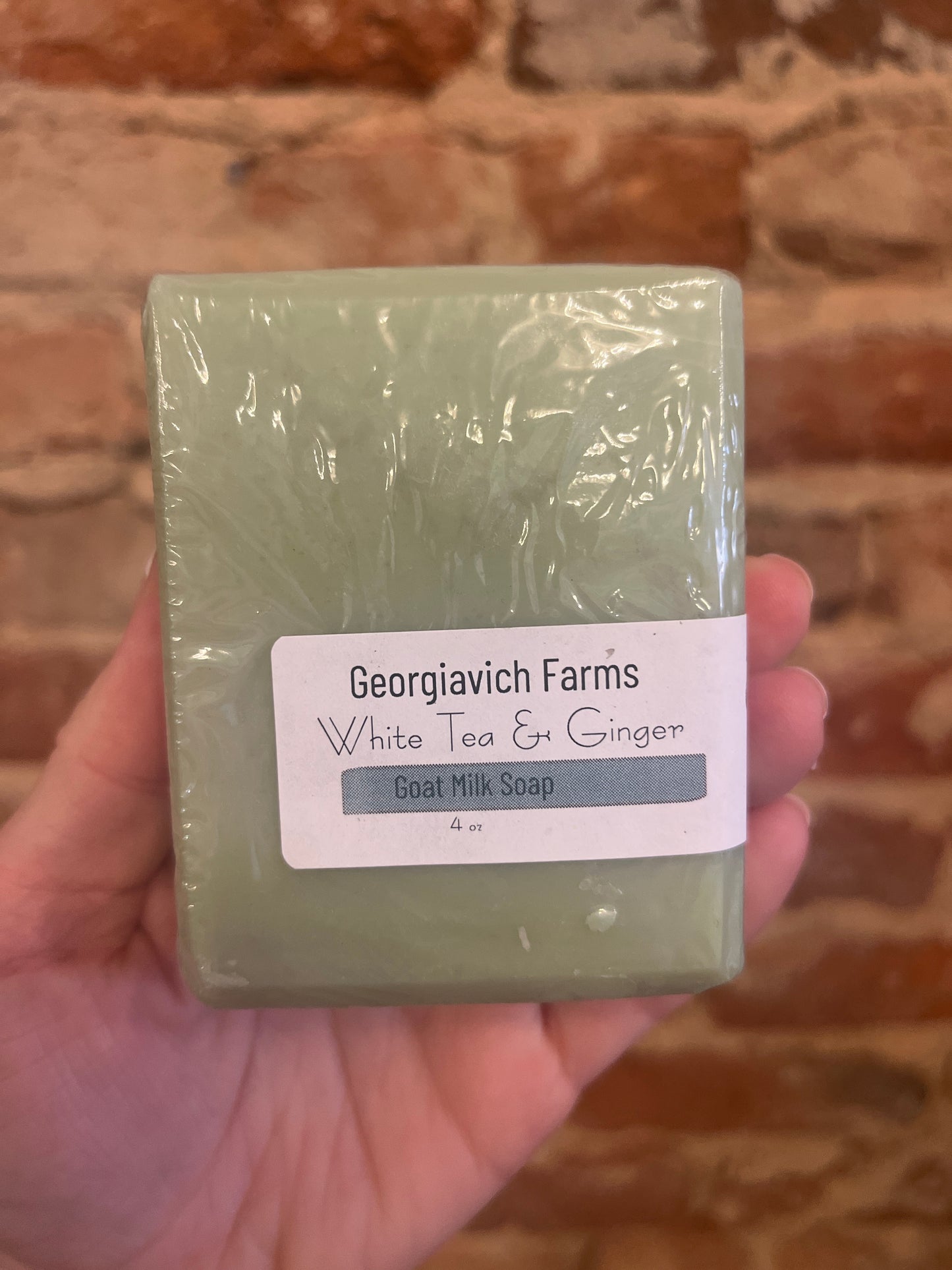 White Tea & Ginger Goat Milk Soap