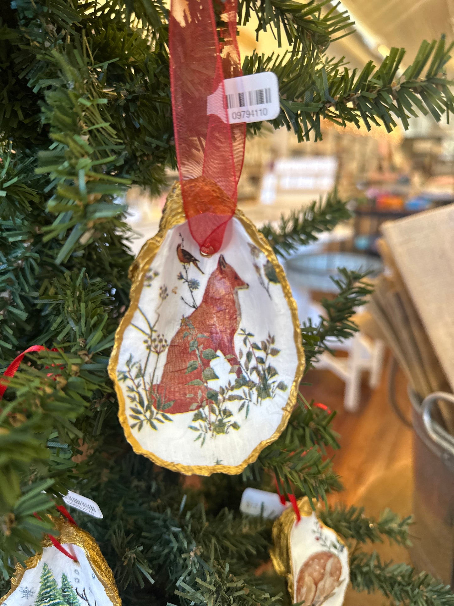Oyster Shell Ornaments