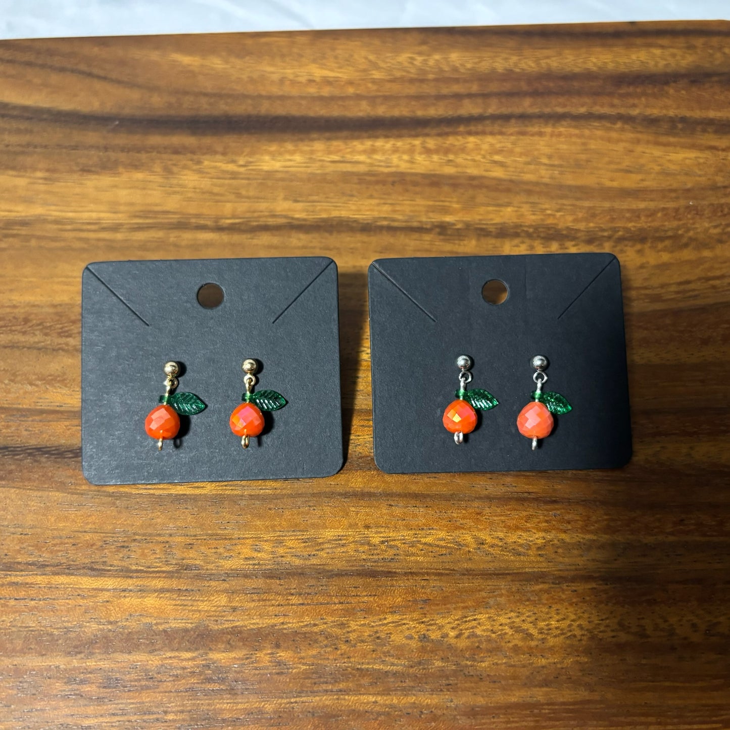 Faceted Beaded Earrings