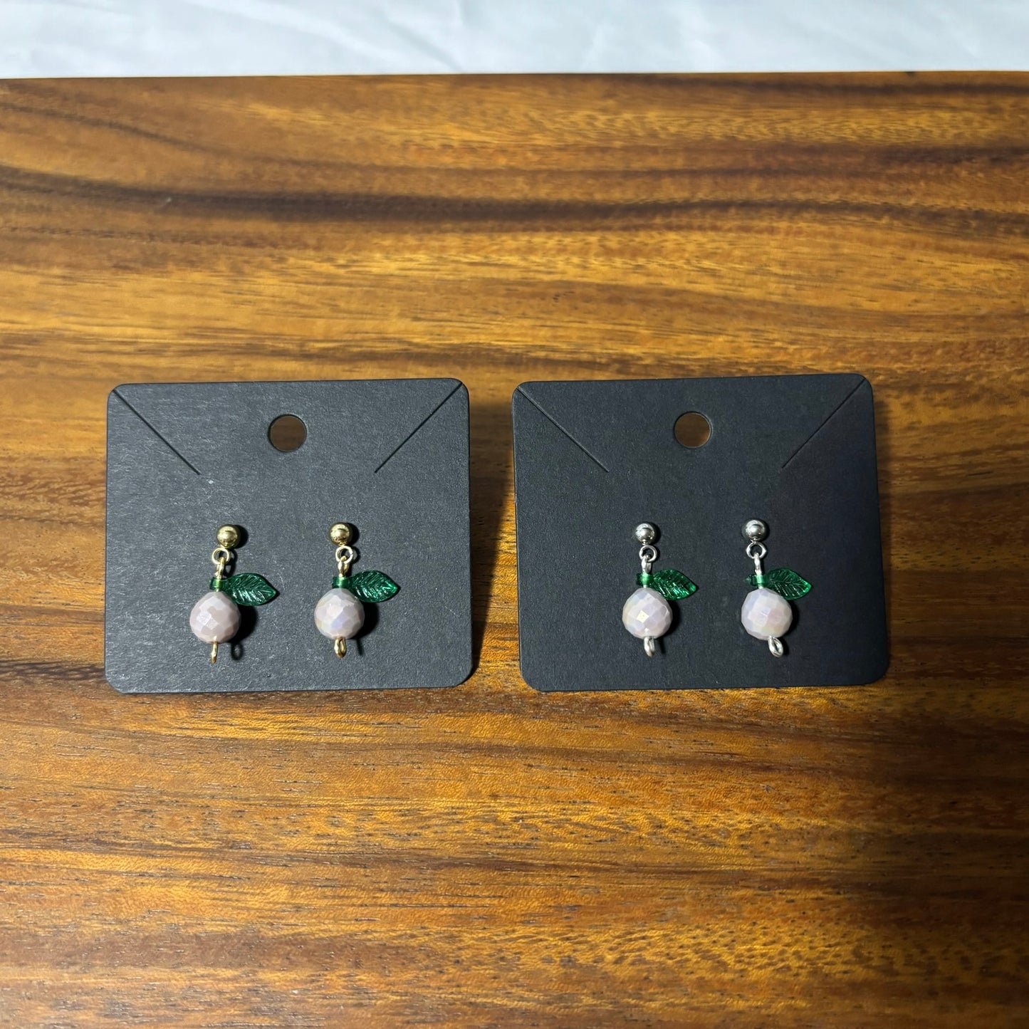 Faceted Beaded Earrings