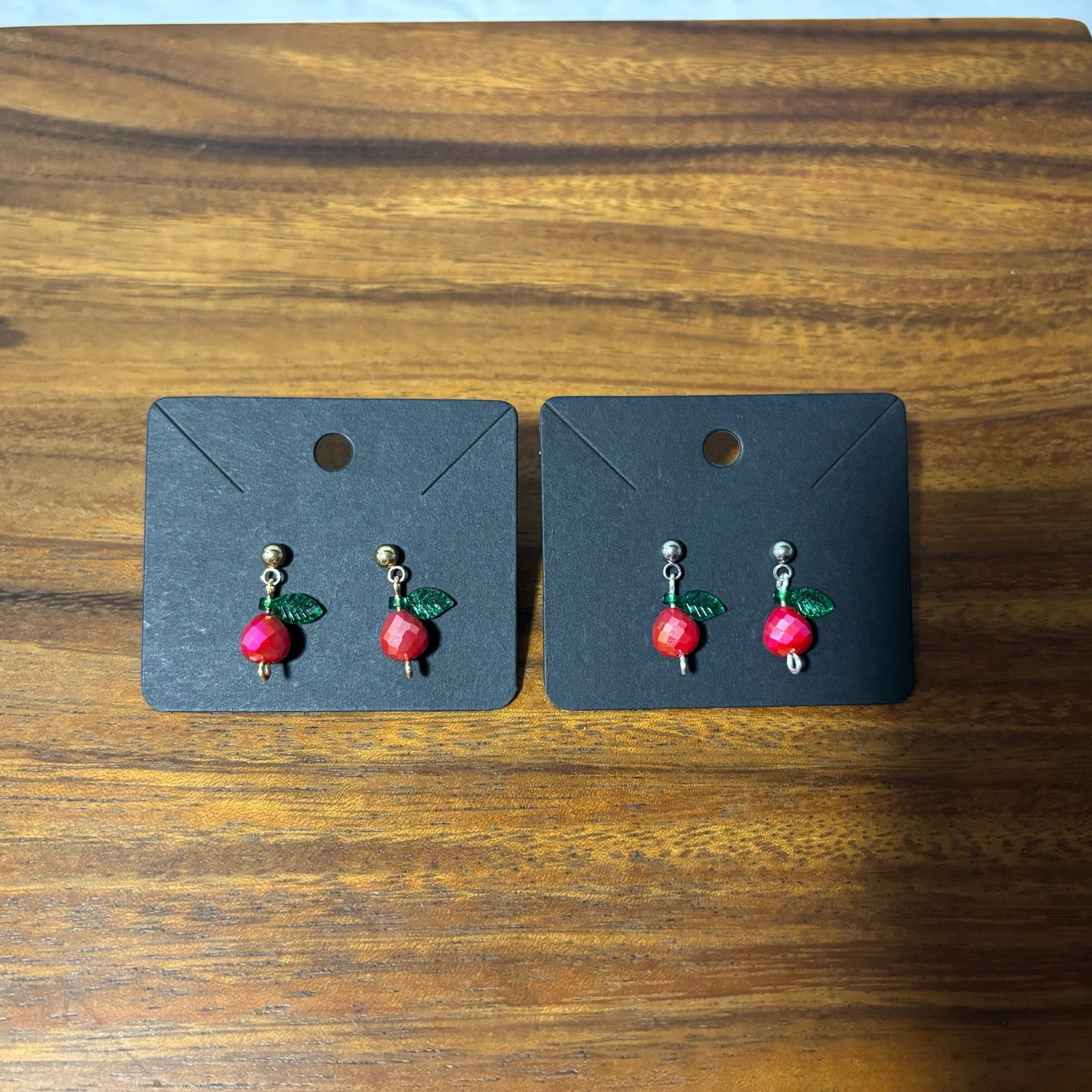Faceted Beaded Earrings