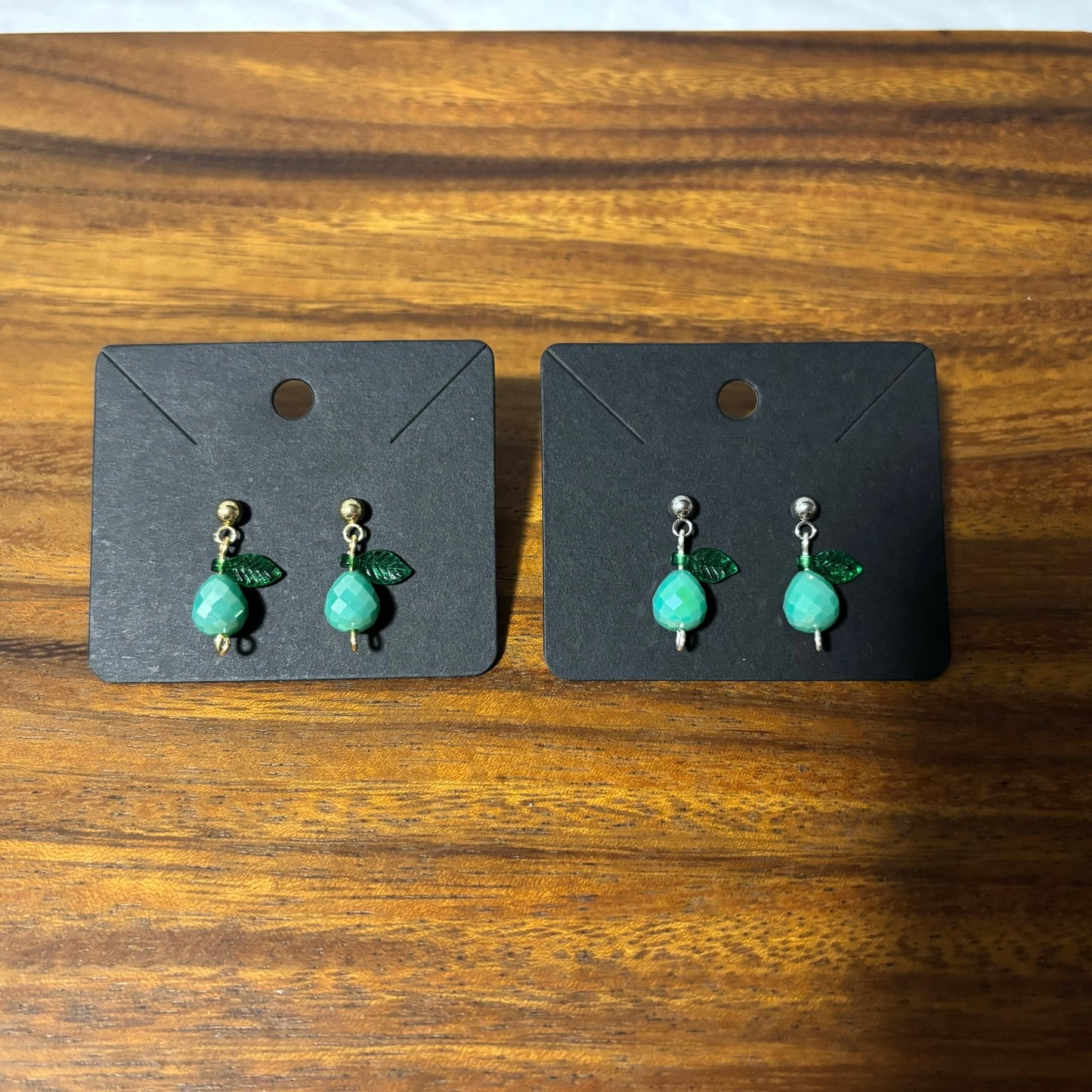 Faceted Beaded Earrings