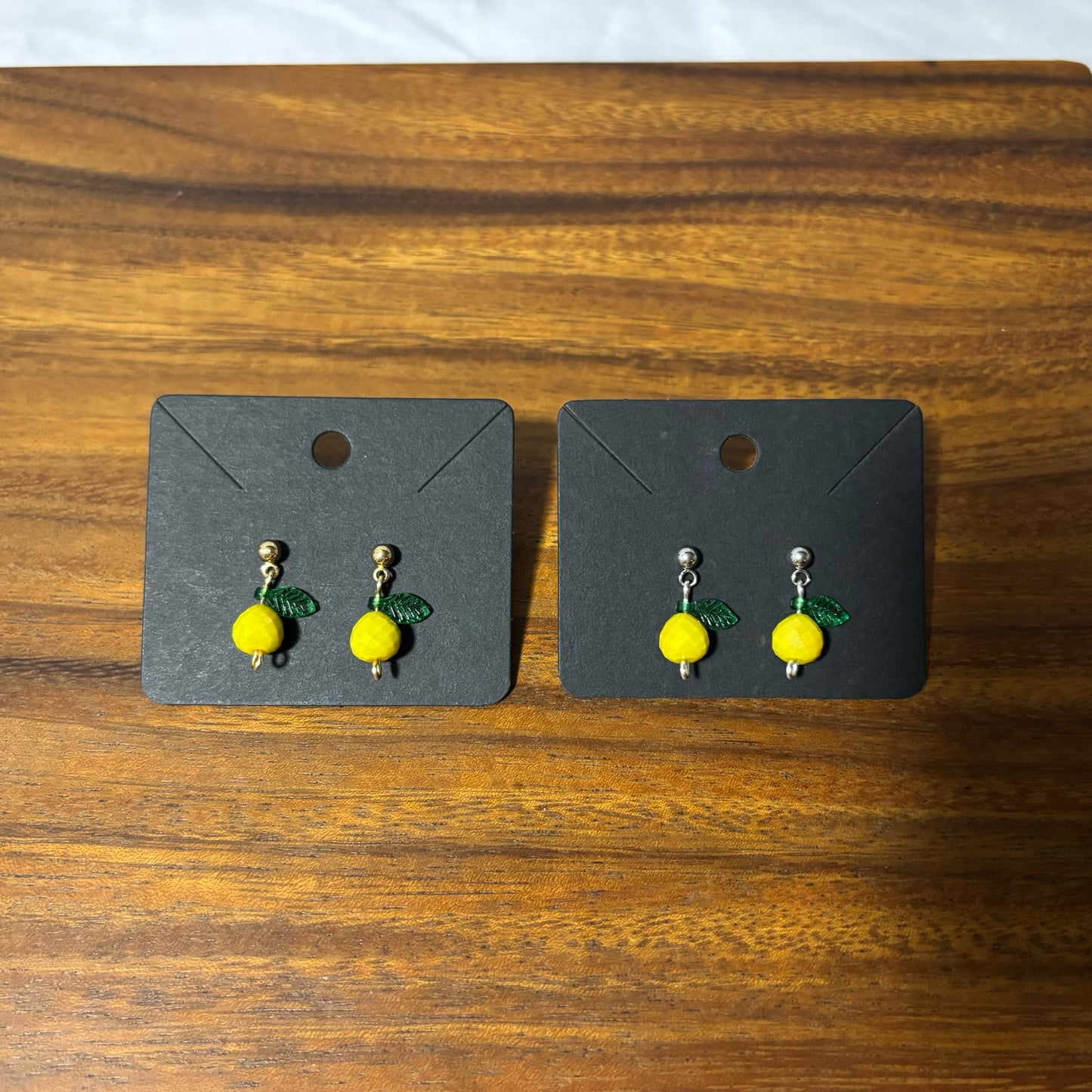 Faceted Beaded Earrings