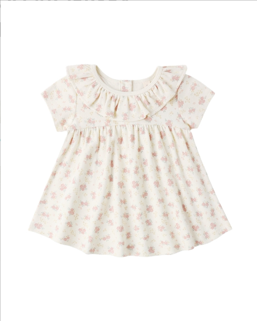 Flower Field Jersey Dress