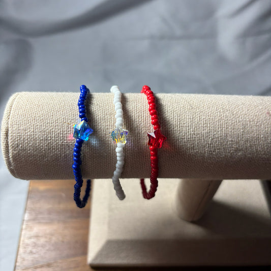 Fourth of July Bracelet Stacks