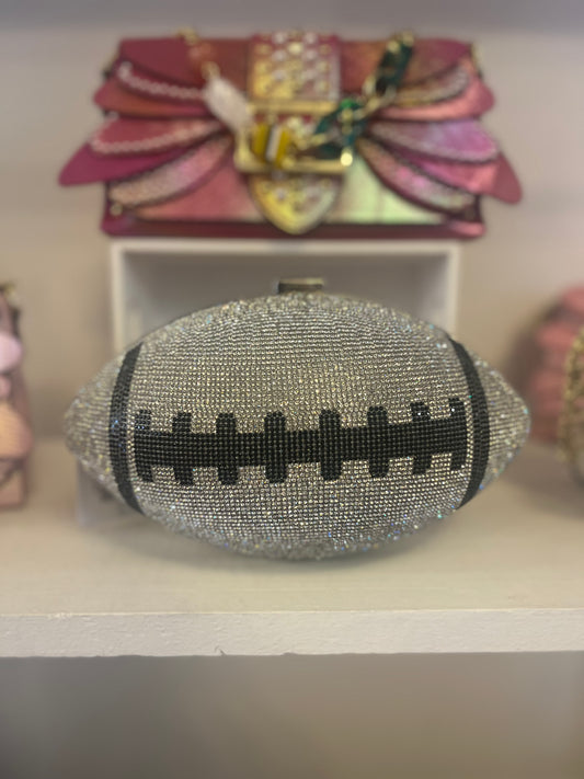 Sparkle Football Handbag