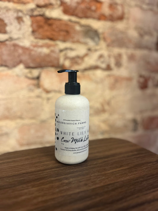 White Lily & Aloe Cow Milk Lotion