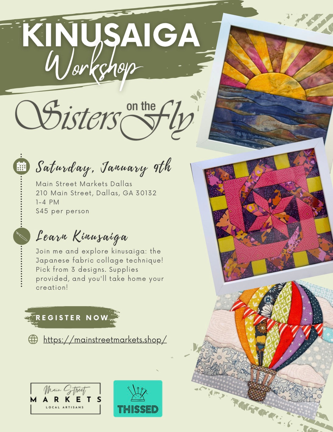 1/9/27 SOTF Kinusaiga Workshop (Private Event) - Dallas, GA