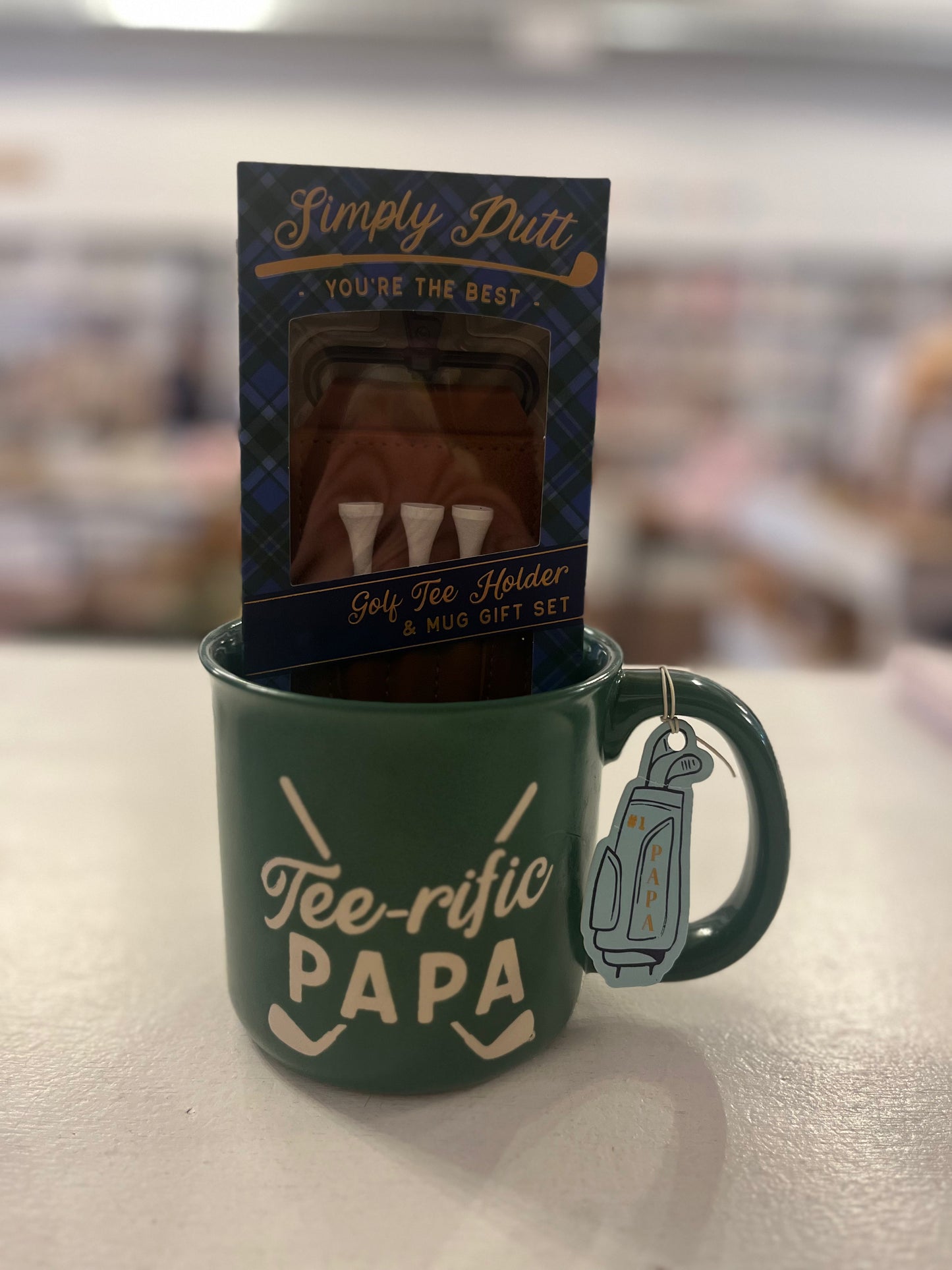 Tee-rific Papa Mug and Golf Tee Holder Set