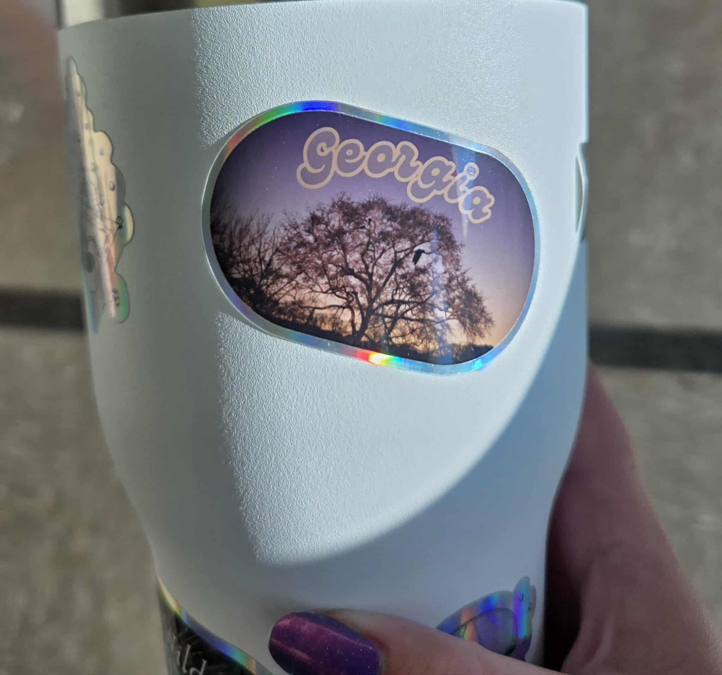 Georgia Twilight Sticker