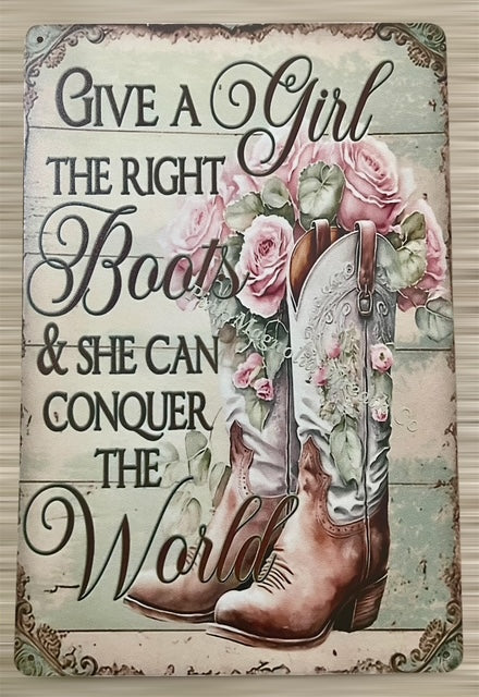 Artistic Metal Signs 11x7
