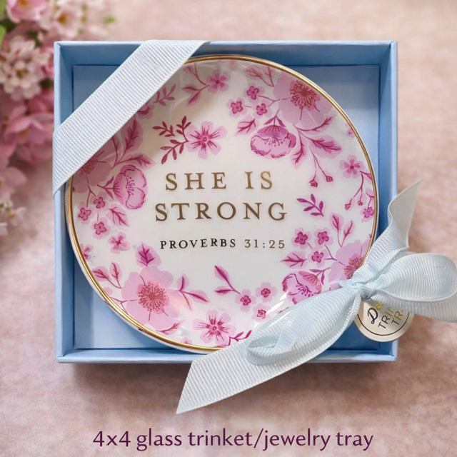 She is Strong Trinket Gift Box