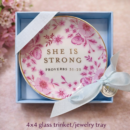 She is Strong Trinket Gift Box